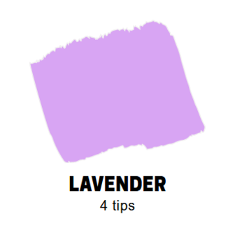Lavender Gekalibreerde punt Posca Acrylverf Marker PC1MR Kleur P11