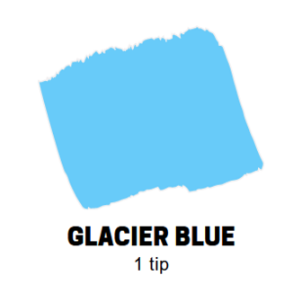 Glacier Blue Gekalibreerde punt Posca Acrylverf Marker PC1MR Kleur P33