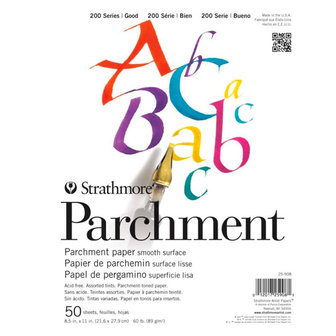 Parchment Strathmore Serie 200 50 vellen 89 gram 21,6 x 27,9 cm