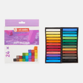 Set van 24 Art Creation Softpastels van Royal Talens