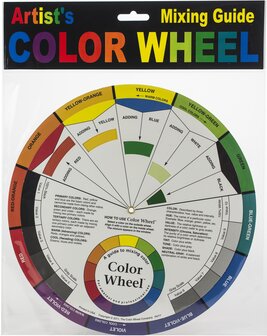 Kleurenwiel / Color Wheel (groot) Diameter 23,5 cm