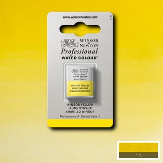 Winsor Yellow Serie 1 Professional Watercolour Half Napje van Winsor &amp; Newton Kleur 730