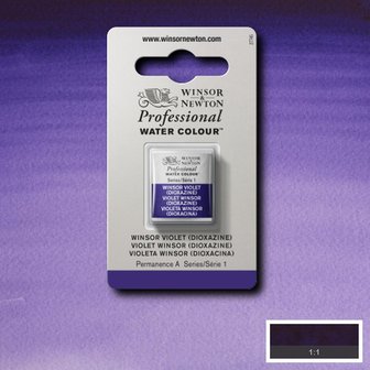 Winsor Violet (Dioxazine) Serie 1 Professional Watercolour Half Napje van Winsor &amp; Newton Kleur 733