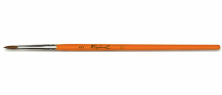 Nr. 8 FUN Rond, Oranje gelakte steel Rapha&euml;l Serie 831