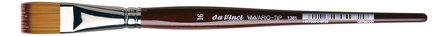 Nr 8 da Vinci Vario-Tip Platpenseel (getand) voor Aquarelverf met korte steel Serie 1381