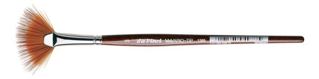 Nr 5 da Vinci Vario-Tip Waaierpenseel (getand) voor Aquarelverf met korte steel Serie 1385