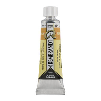 Sienna Naturel (S1) Rembrandt Aquarelverf 10 ML Kleur 234