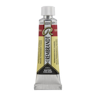 Permanent Rood Donker (S 2) Rembrandt Aquarelverf 10 ML Kleur 371