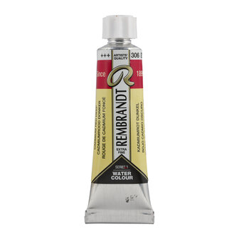 Cadmiumrood Donker (S 3) Rembrandt Aquarelverf 10 ML Kleur 306