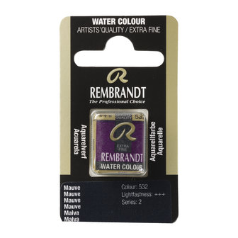 Mauve (S 2) Rembrandt Aquarelverf Napje Kleur 532