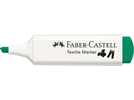 Groen Textielmarker Faber-Castell