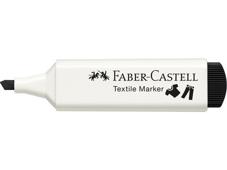 Zwart Textielmarker Faber-Castell