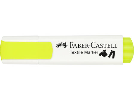 Neon Geel Textielmarker Faber-Castell