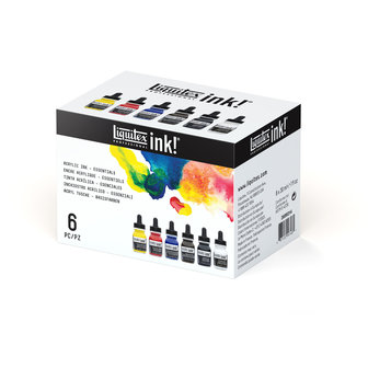 Essentials Set 6 x 30ml Liquitex Ink