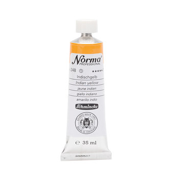 Indian Yellow (Serie 1) kleur 248 Norma Professional Olieverf Schmincke 35 ML