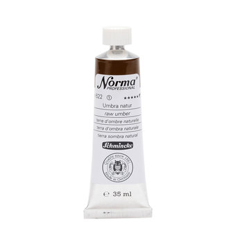 Raw Umber (Serie 1) kleur 622 Norma Professional Olieverf Schmincke 35 ML