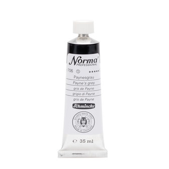 Payne&#039;s Grey (Serie 1) kleur 706 Norma Professional Olieverf Schmincke 35 ML