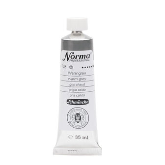 Warm Grey (Serie 2) kleur 708 Norma Professional Olieverf Schmincke 35 ML