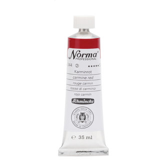 Carmine Red (Serie 2) kleur 344 Norma Professional Olieverf Schmincke 35 ML