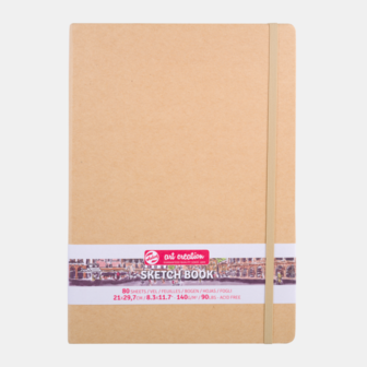 21 x 29,7 cm Art Creation Schetsboek Kraft Paper Cover 80 vellen 140 gram