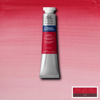 Alizarin Crimson Cotman Water Colour / Aquarelverf van Winsor &amp; Newton 21 ML Kleur 003