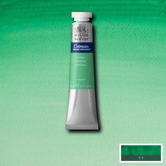 Emerald Cotman Water Colour / Aquarelverf van Winsor &amp; Newton 21 ML Kleur 235