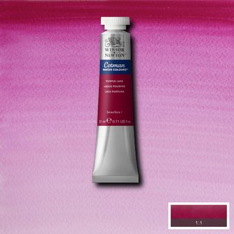 Purple Lake Cotman Water Colour / Aquarelverf van Winsor &amp; Newton 21 ML Kleur 544