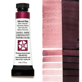 Iridescent Ruby (S2) Aquarelverf Daniel Smith (Extra fine Watercolour) 5 ML Kleur 032