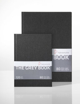 15 x 21 cm Tekenboek Grey Tekenpapier Hahnem&uuml;hle () 40 pagina&#039;s 120 grams