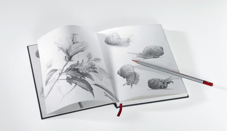 21 x 29,7 cm Tekenboek Nostalgie Landscape Tekenpapier Hahnem&uuml;hle () 40 pagina&#039;s 190 grams