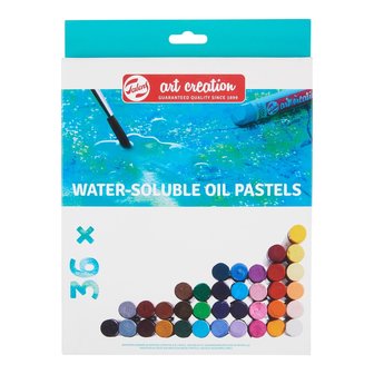 Set van 36 Art Creation Wateroplosbare Oliepastels van Royal Talens