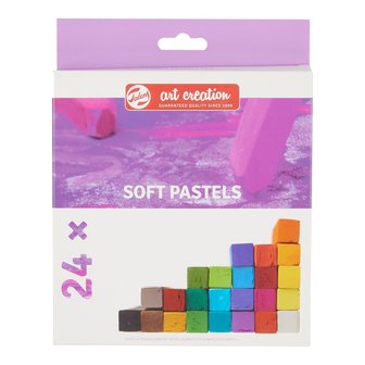 Set van 24 Art Creation Softpastels van Royal Talens