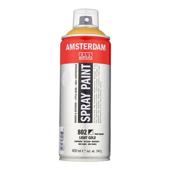 Amsterdam Spraypaint 400 ml Lichtgoud 802