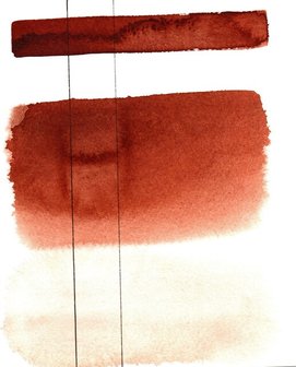 Blue Ridge Burnt Sienna (PBr7 (earth pigment)) Aquarius Heel napje Aquarelverf van Roman Szmal Kleur 256