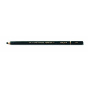 Zwart (middel) Gioconda (negro) Pastelpotlood van Koh-I-Noor 8815/2