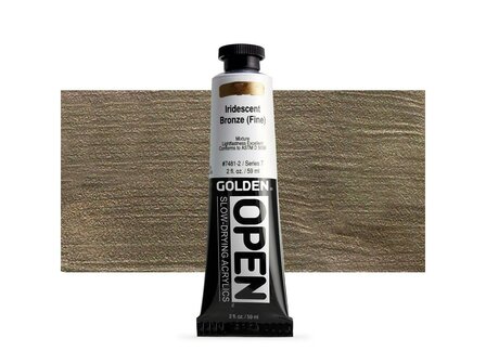 Iridescent Brons (fijn) Golden Open Acrylverf Tube 59 ML Serie 7 Kleur 7481