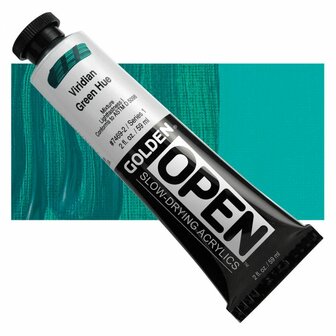 Viridiaans Groen Imit. Golden Open Acrylverf Tube 59 ML Serie 1 H Kleur 7469