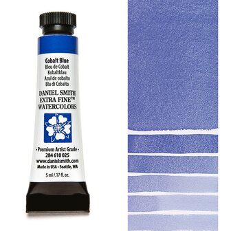 Cobalt Blue (S3) Aquarelverf Daniel Smith (Extra fine Watercolour) 5 ML Kleur 025
