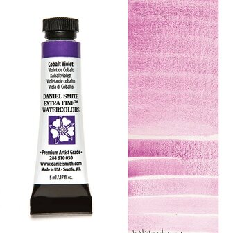 Cobalt Violet (S3) Aquarelverf Daniel Smith (Extra fine Watercolour) 5 ML Kleur 030