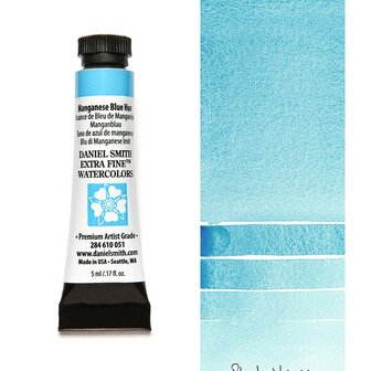 Manganese Blue Hue (S1) Aquarelverf Daniel Smith (Extra fine Watercolour) 5 ML Kleur 051
