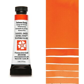 Perinone Orange (S3) Aquarelverf Daniel Smith (Extra fine Watercolour) 5 ML Kleur 066