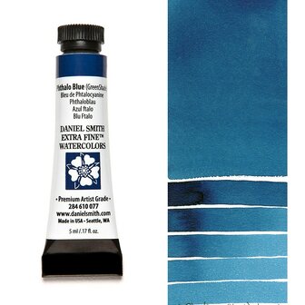 Phthalo Blue (Green Shade) (S1) Aquarelverf Daniel Smith (Extra fine Watercolour) 5 ML Kleur 077