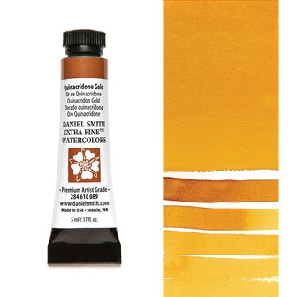 Quinacridone Gold (S2) Aquarelverf Daniel Smith (Extra fine Watercolour) 5 ML Kleur 089