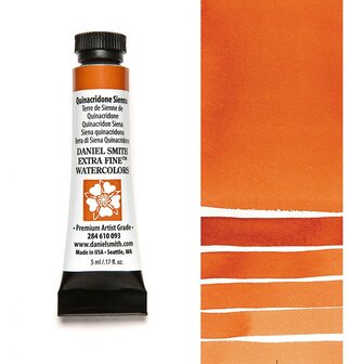 Quinacridone Sienna (S2) Aquarelverf Daniel Smith (Extra fine Watercolour) 5 ML Kleur 093