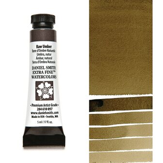 Raw Umber (S1) Aquarelverf Daniel Smith (Extra fine Watercolour) 5 ML Kleur 097