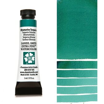 Ultramarine Turquoise (S1) Aquarelverf Daniel Smith (Extra fine Watercolour) 5 ML Kleur 105