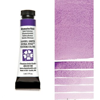 Ultramarine Violet (S1) Aquarelverf Daniel Smith (Extra fine Watercolour) 5 ML Kleur 108