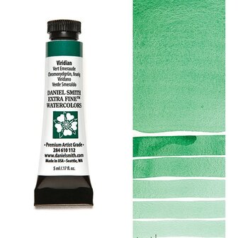 Viridian (S2) Aquarelverf Daniel Smith (Extra fine Watercolour) 5 ML Kleur 112