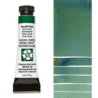 Cascade Green (S1) Aquarelverf Daniel Smith (Extra fine Watercolour) 5 ML Kleur 142