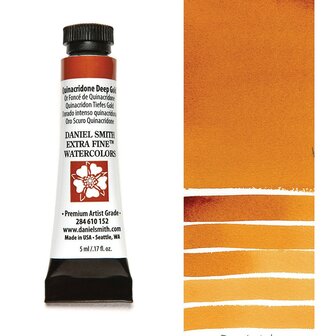 Quinacridone Deep Gold (S2) Aquarelverf Daniel Smith (Extra fine Watercolour) 5 ML Kleur 152